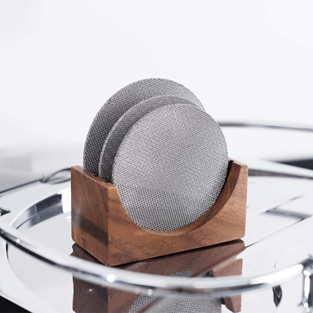 칼딘 퍽 스크린거치대 필터 퍽필터 홀더 월넛 3구 홀더