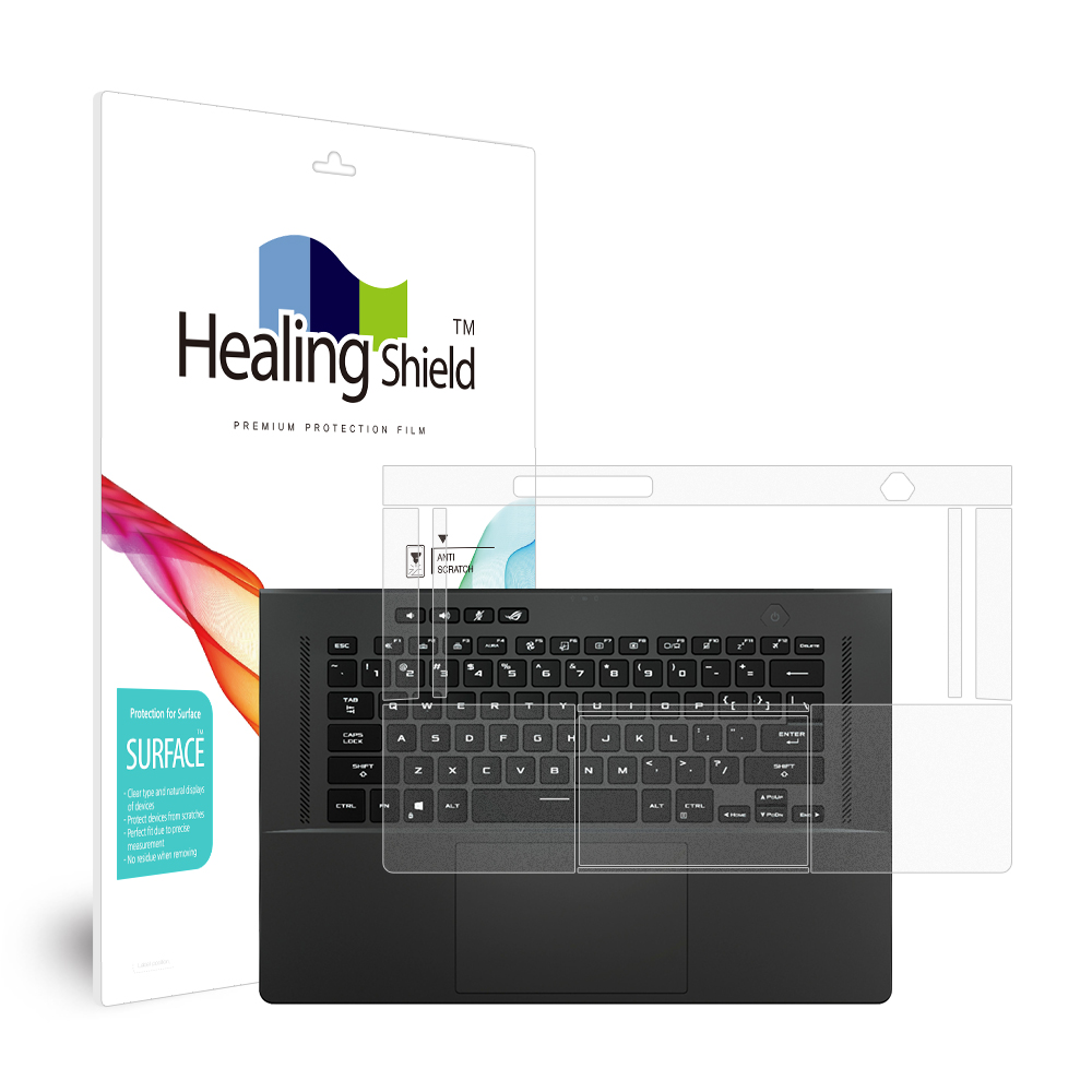 에이수스 ROG 제피러스 G15 GA503 무광 팜레스트/터치패드 필름 2매 - 상품 이미지