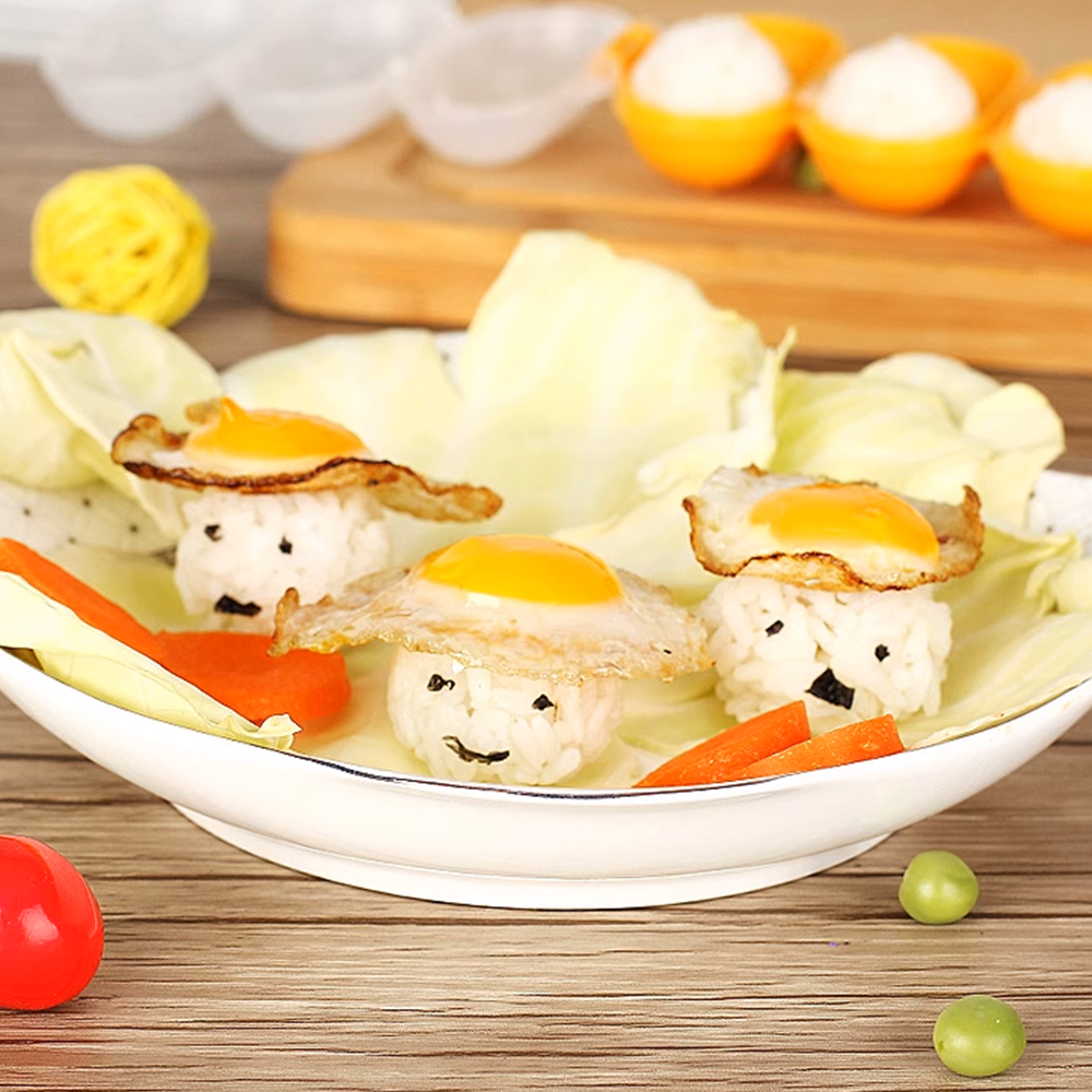 온다온 도시락 꾸미기 소풍 미니 아기곰 주먹밥틀세트 김펀치 데코픽 김밥 메이커 - 상세 이미지 3
