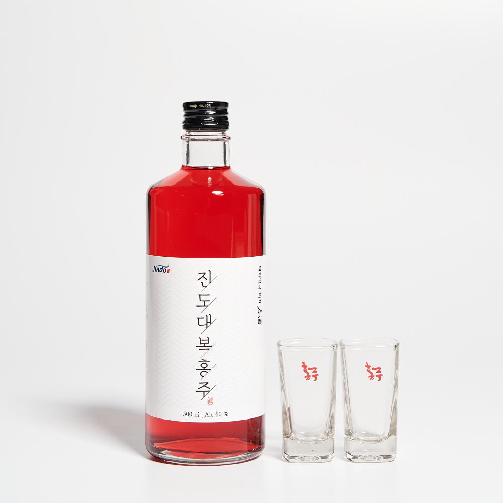 진도홍주 대복 진 15호 60도 500ml 지초주 (케이스, 쇼핑백 포함) - 상세 이미지 4