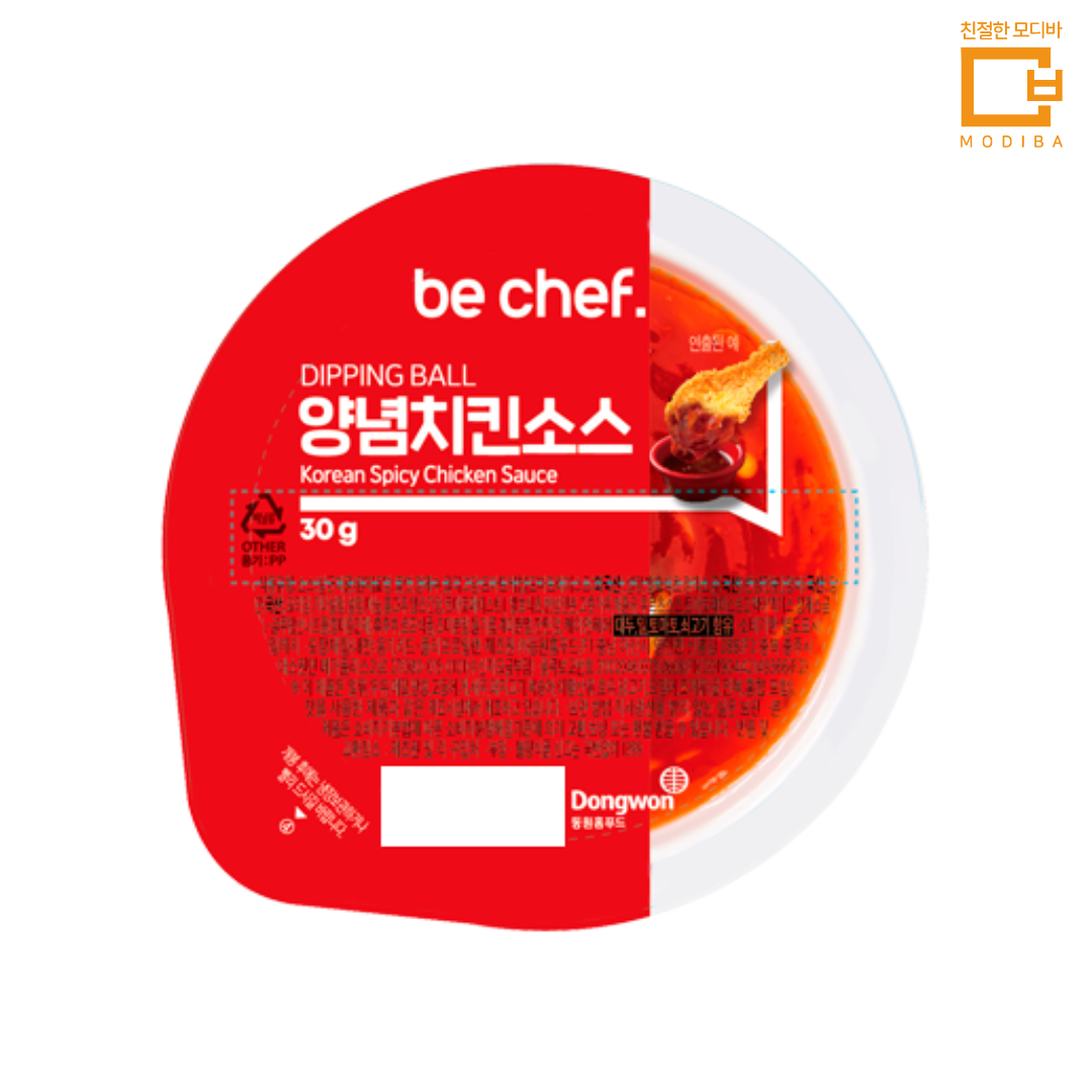 동원 양념치킨 소스 일회용 동원 디핑 볼 소스 - 상품 이미지