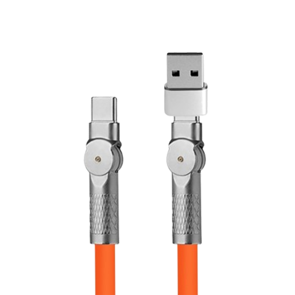 이메이크 C to C타입 초고속 충전 케이블 PD60W 180도 회전형 1.2m, 1개 - 상세 이미지 5