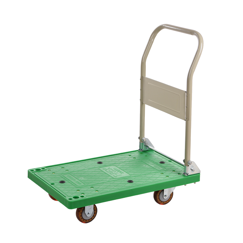 티렉스 폴딩 카트 핸드카트 접이식 손수레 공룡시즌2 핸들O 소 회전형2개 고정형2개 이미지 4