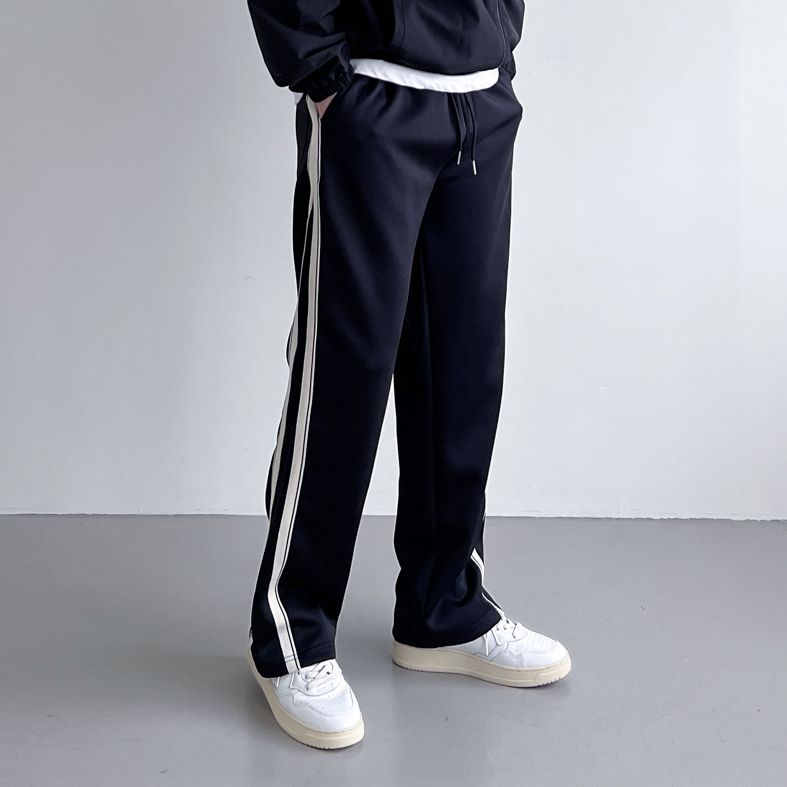 남자와이드팬츠 스웨트팬츠 스웻팬츠 - 상세 이미지 2