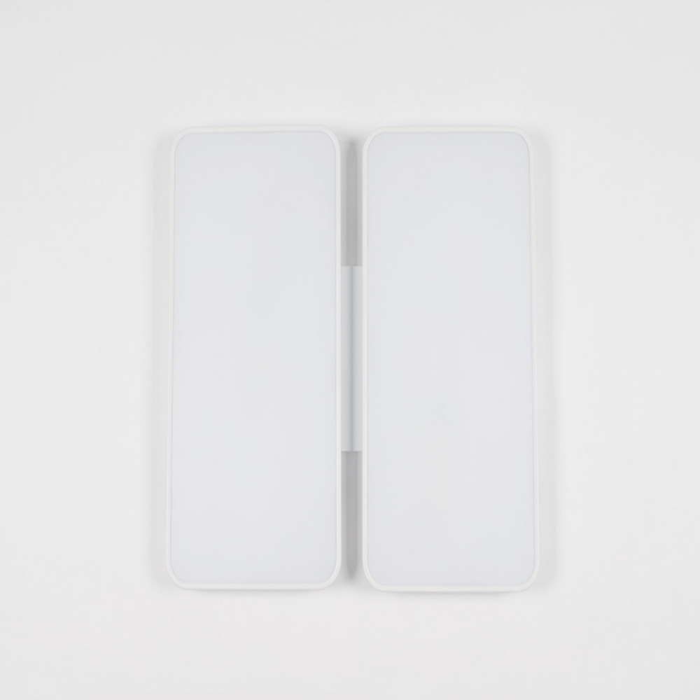 무료+당일발송/KC인증 국산 LED 100W 삼성칩 사각 시스템 거실등 거실조명 화이트 이미지 7