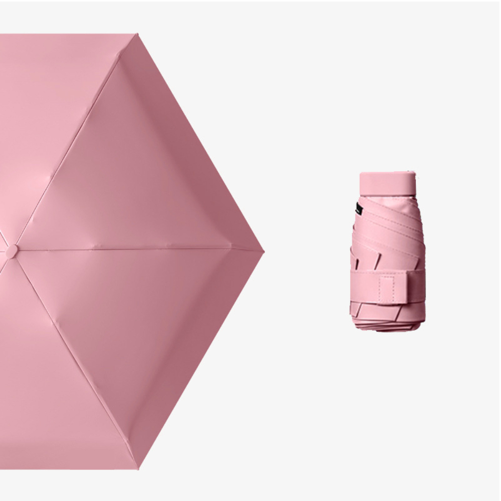 초경량 미니 양우산 파우치 자외선차단 휴대용 여행용 우양산