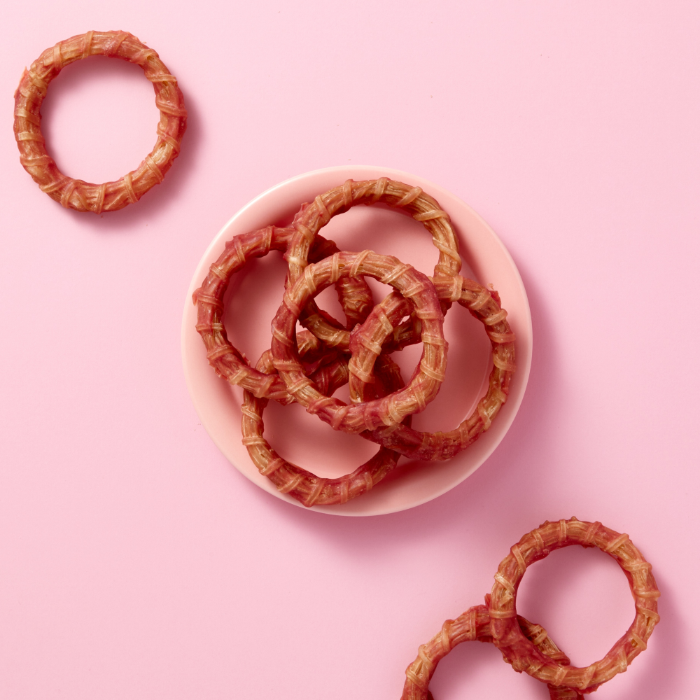 엘리야 오리링 오래먹는 강아지 치석 제거 간식 덴탈 껌 개껌 120G