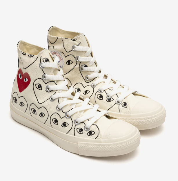 꼼데가르송 CDG 컨버스 Chuck Taylor Hi AZ-K117-001 - 상세 이미지 2