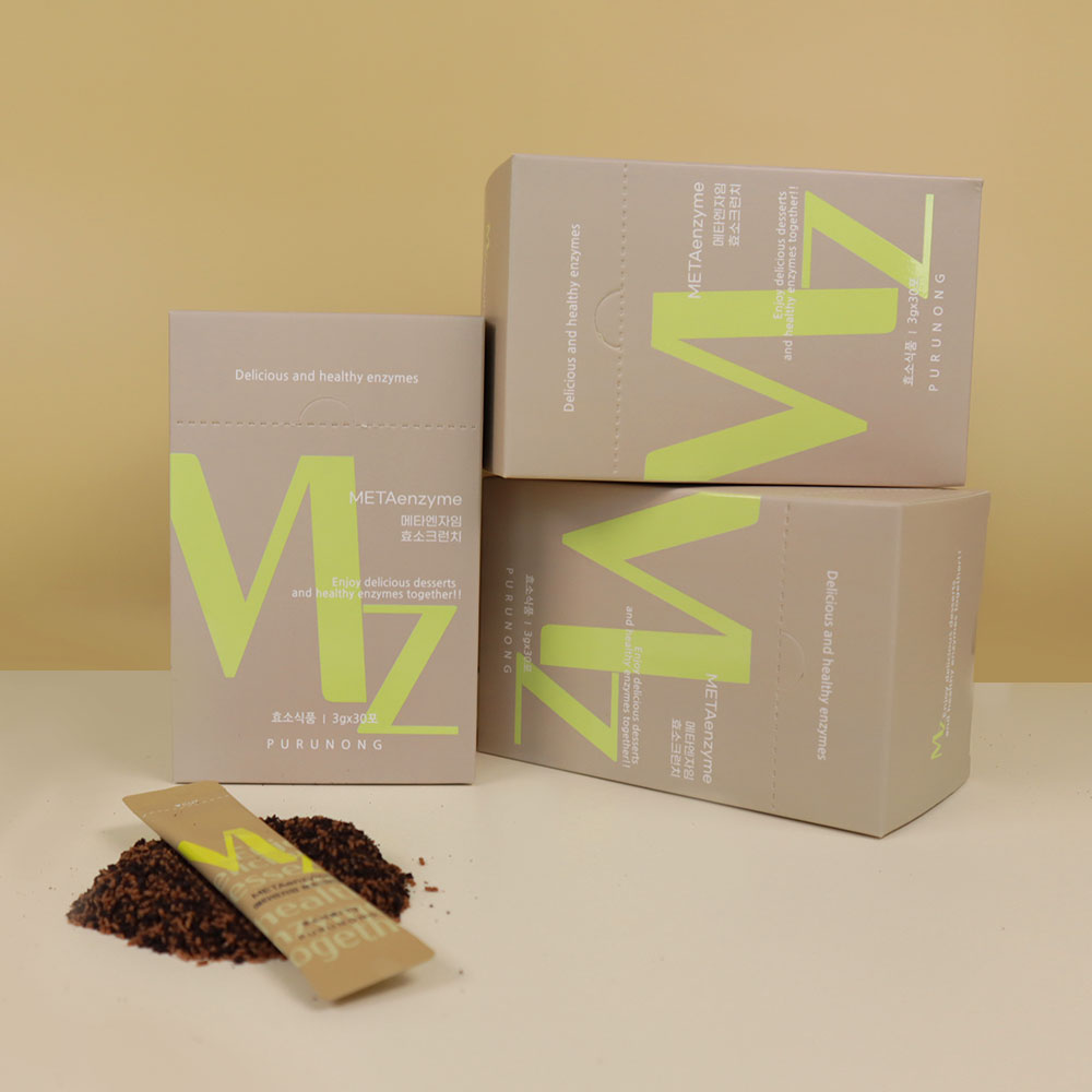 MZ 효소크런치 탄수화물 단백질 분해효소 초코쿠키맛 3g x 30포 - 상세 이미지 2