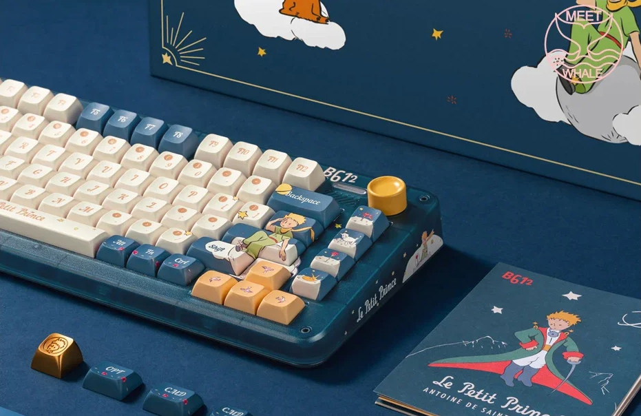 아이큐닉스 IQUNIX ZX75 어린왕자 키보드 81키 핫스왑 유선 무선 기계식 키보드 선셋판타지 이미지 6