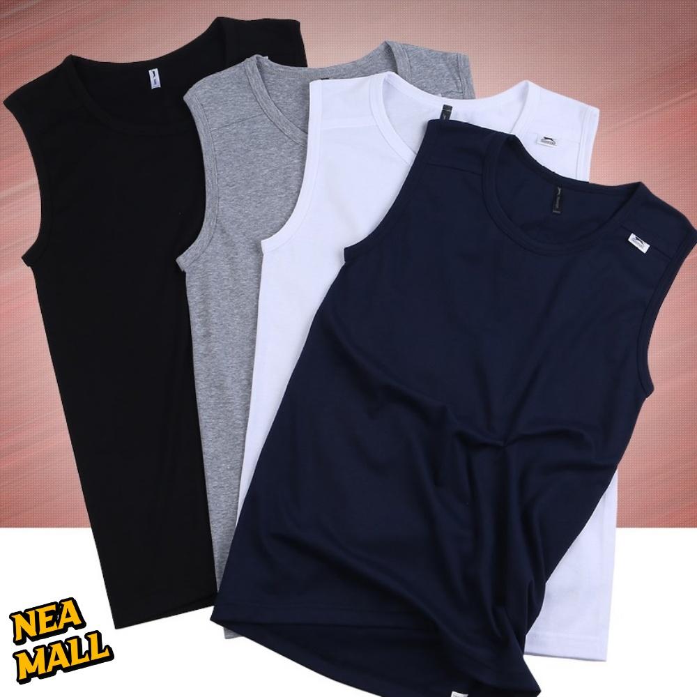 100% 남자 면 런닝 구 면 난닝구 런닝 나시