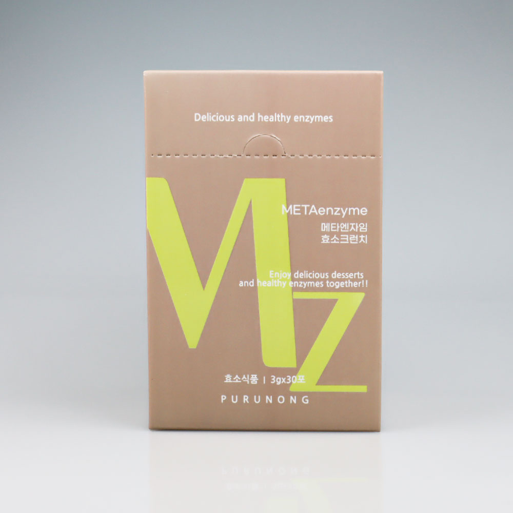 MZ 효소크런치 탄수화물 단백질 분해효소 초코쿠키맛 3g x 30포 - 상세 이미지 3