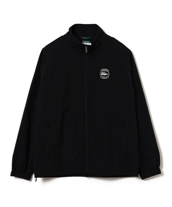 라코스테 x 빔즈 별주 트랙 자켓 바람막이 블랙 크림 LACOSTE BEAMS - 상세 이미지 3