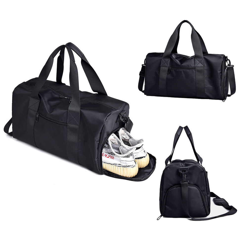 여행용 보스턴백 ONE SIZE, 블랙