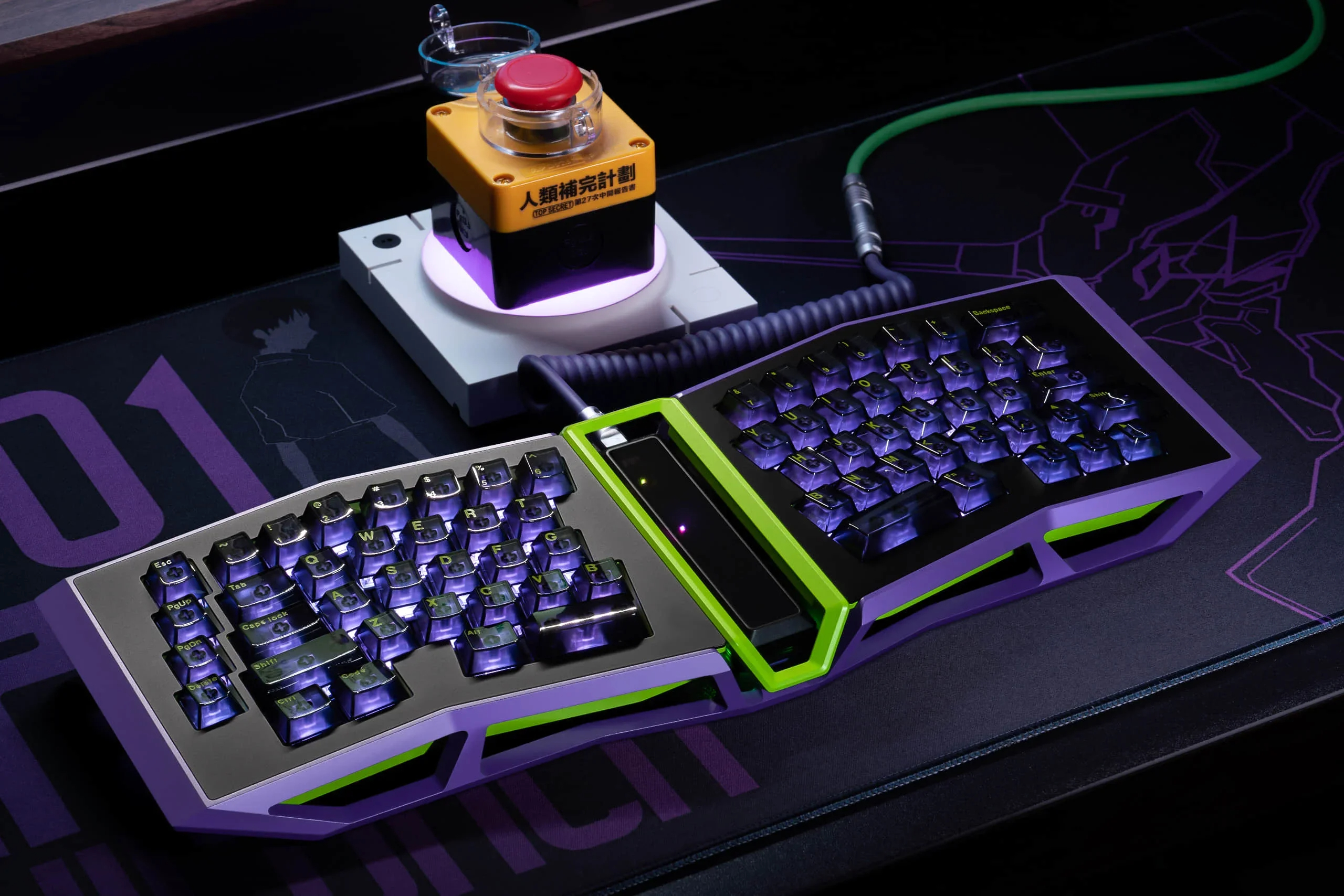 Angry Miao AFA R2 기계식 키보드 RGB 백라이트 핫 스왑 게이머 키보드 - 상품 이미지