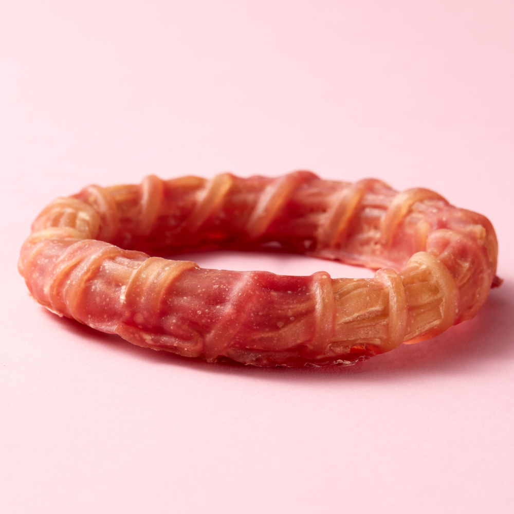 엘리야 오리링 오래먹는 강아지 치석 제거 간식 덴탈 껌 개껌 120G