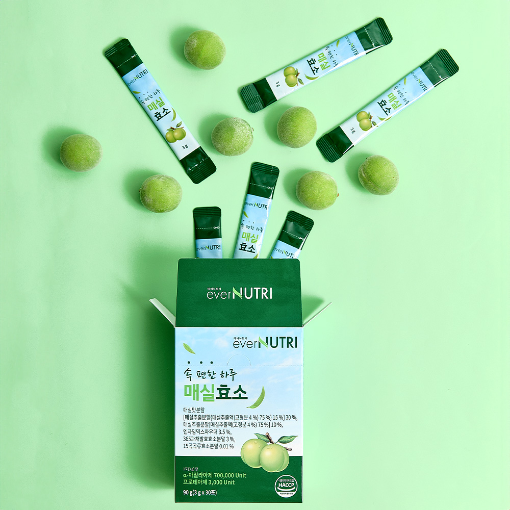 에버뉴트리 속편한 하루 매실효소 소화 발효 효소 30포, 3개 - 상세 이미지 3