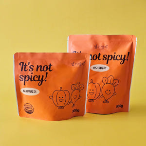 얼라맘마 아기김치 - It's not spicy 깍두기(1,2단계) 육아맘 솔직 후기 | 실사용 리뷰 - 상품 이미지 2