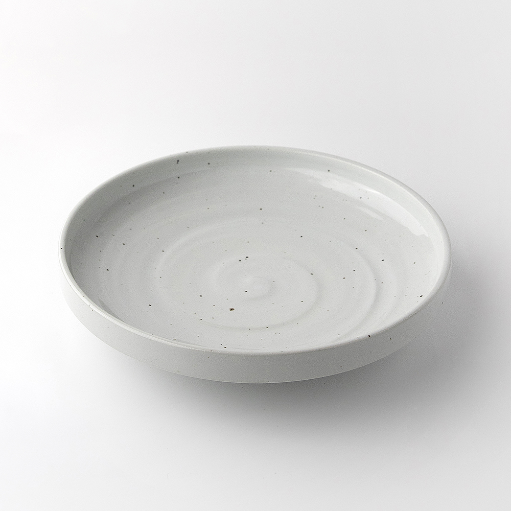 [추석선물] 핸드메이드 담 원형 메인접시 대 1P 24cm 대접시 디너 브런치 플레이트 - 상세 이미지 3