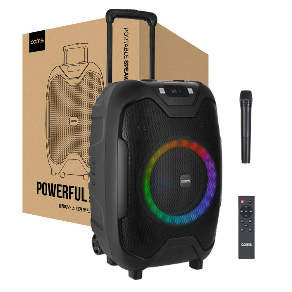 포터블 PA 앰프 무선 블루투스 스피커 스테레오 TWS지원 KY500