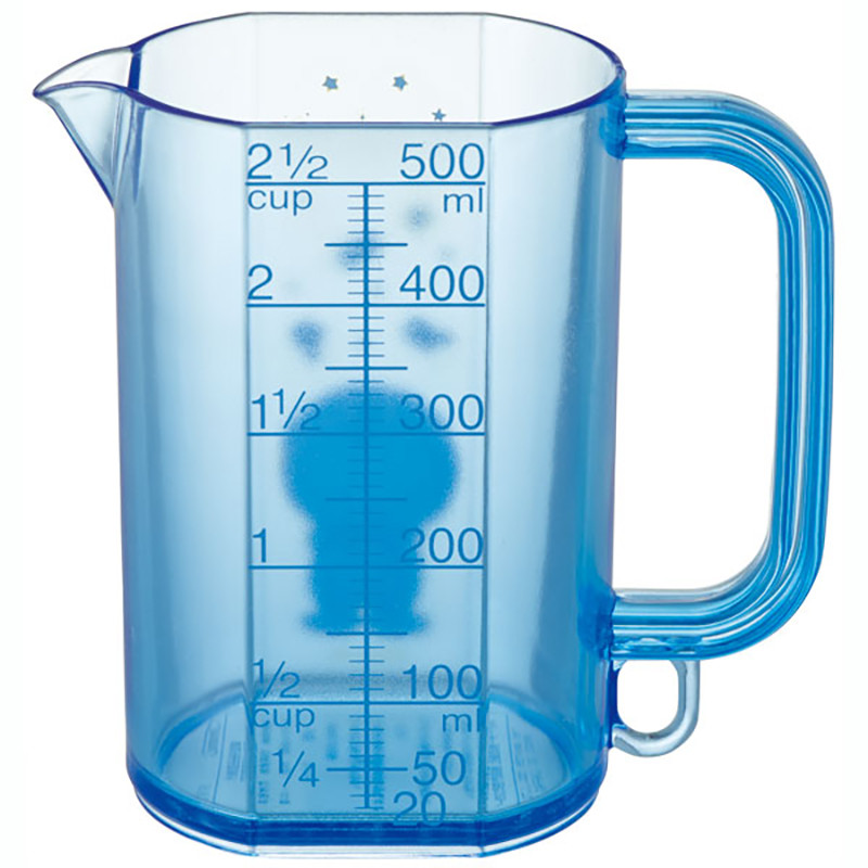 스케이터 도라에몽 캐릭터 메저 눈금 계량컵 500ml MMC1 - 하카타몰