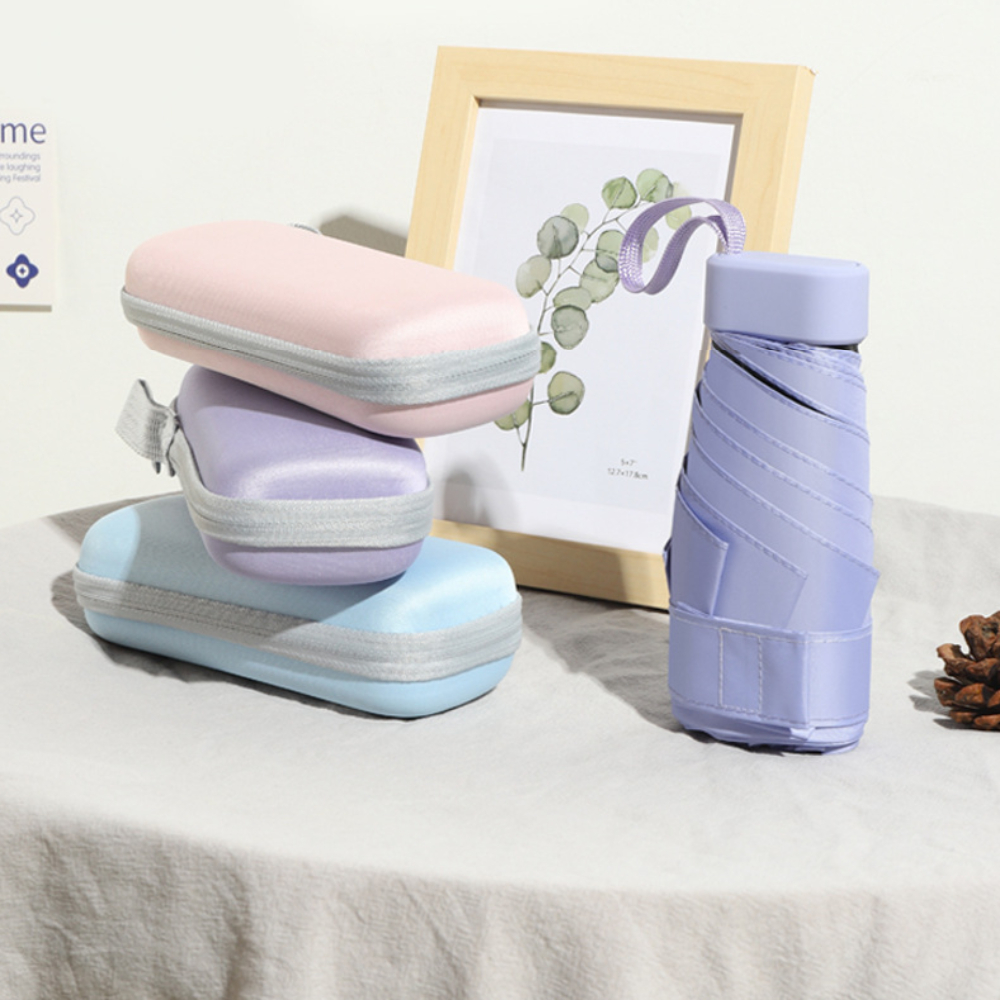 초경량 미니 양우산 파우치 자외선차단 휴대용 여행용 우양산