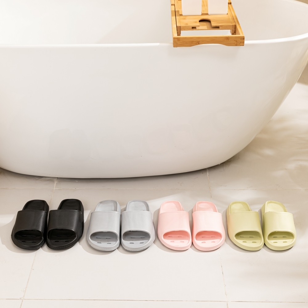 가벼운 욕실화 미끄럼방지 발등 낮은 EVA 욕실 슬리퍼 화장실 실내화