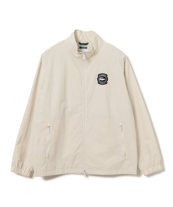 라코스테 x 빔즈 별주 트랙 자켓 바람막이 블랙 크림 LACOSTE BEAMS - 상세 이미지 4