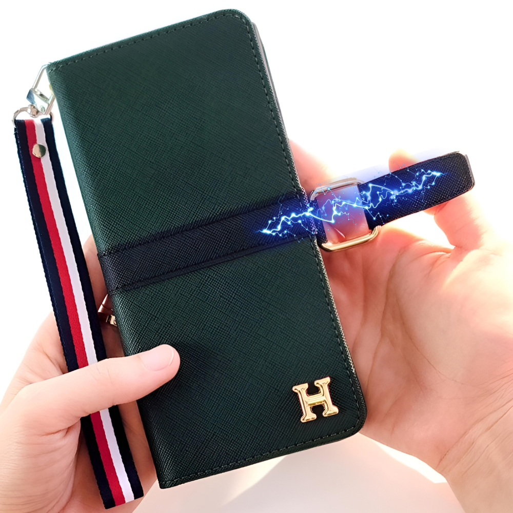 바인드 사피아노 카드 지갑 케이스 카키, 갤럭시A9프로