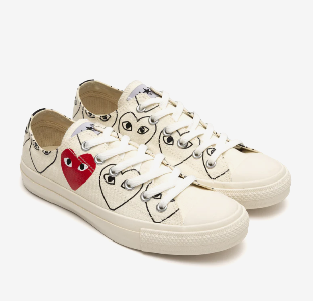 꼼데가르송 CDG 컨버스 Chuck Taylor Low AZ-K118-001 - 상세 이미지 2