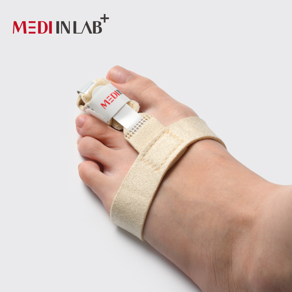 메디인랩 발가락깁스 새끼 엄지 발가락 골절 반깁스 보호대 부목 VER2