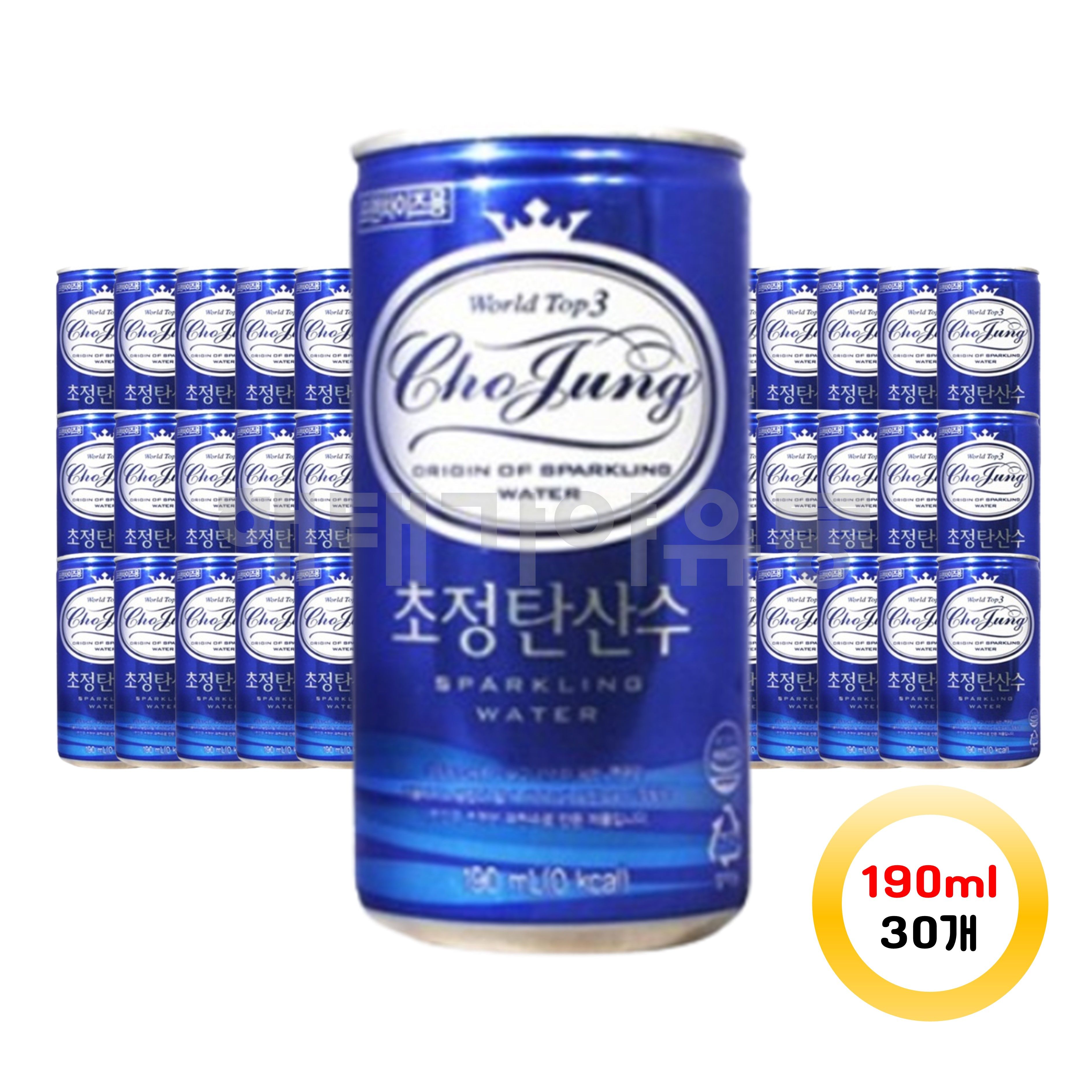 일화 초정탄산수 190ml 30캔 : 해태가야유통