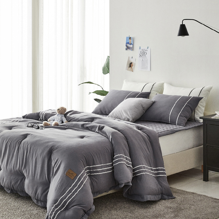 실크 이불 호텔 알러지케어 먼지없는 사계절 따뜻한 겨울 이브자리 차렵 이불 SS