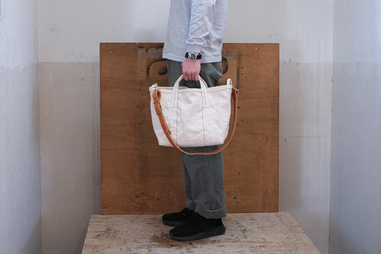레어잼 콜백 워시드 스트랩 토트백 COAL BAG 브라운 블랙 - 상세 이미지 3