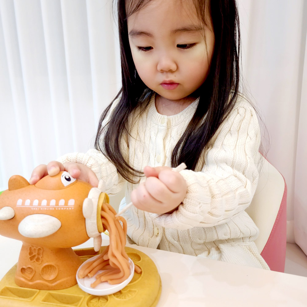 캐스비 컬러클레이 국수만들기 파스타만들기 클레이 점토놀이 - 상세 이미지 4
