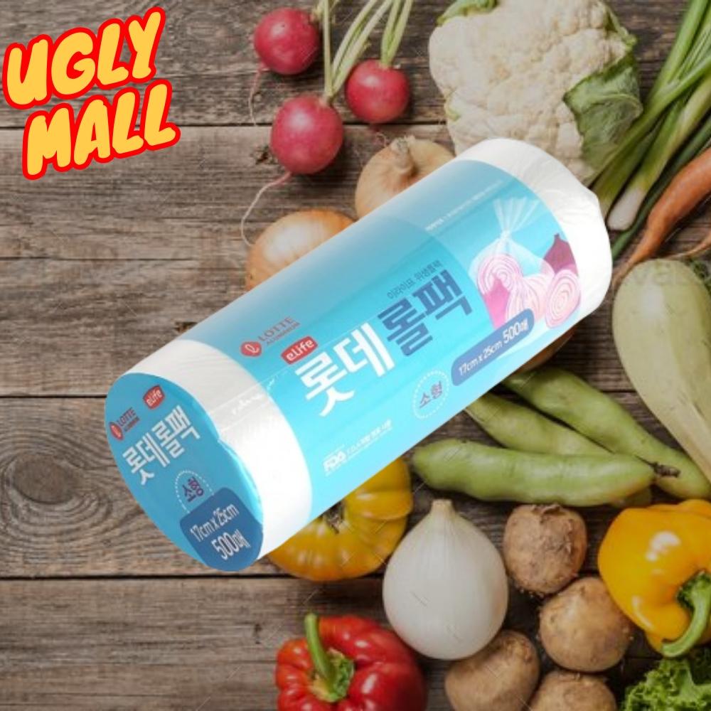 500매 일회용봉지17x25 일회용봉투 일회용팩 - 메인 이미지