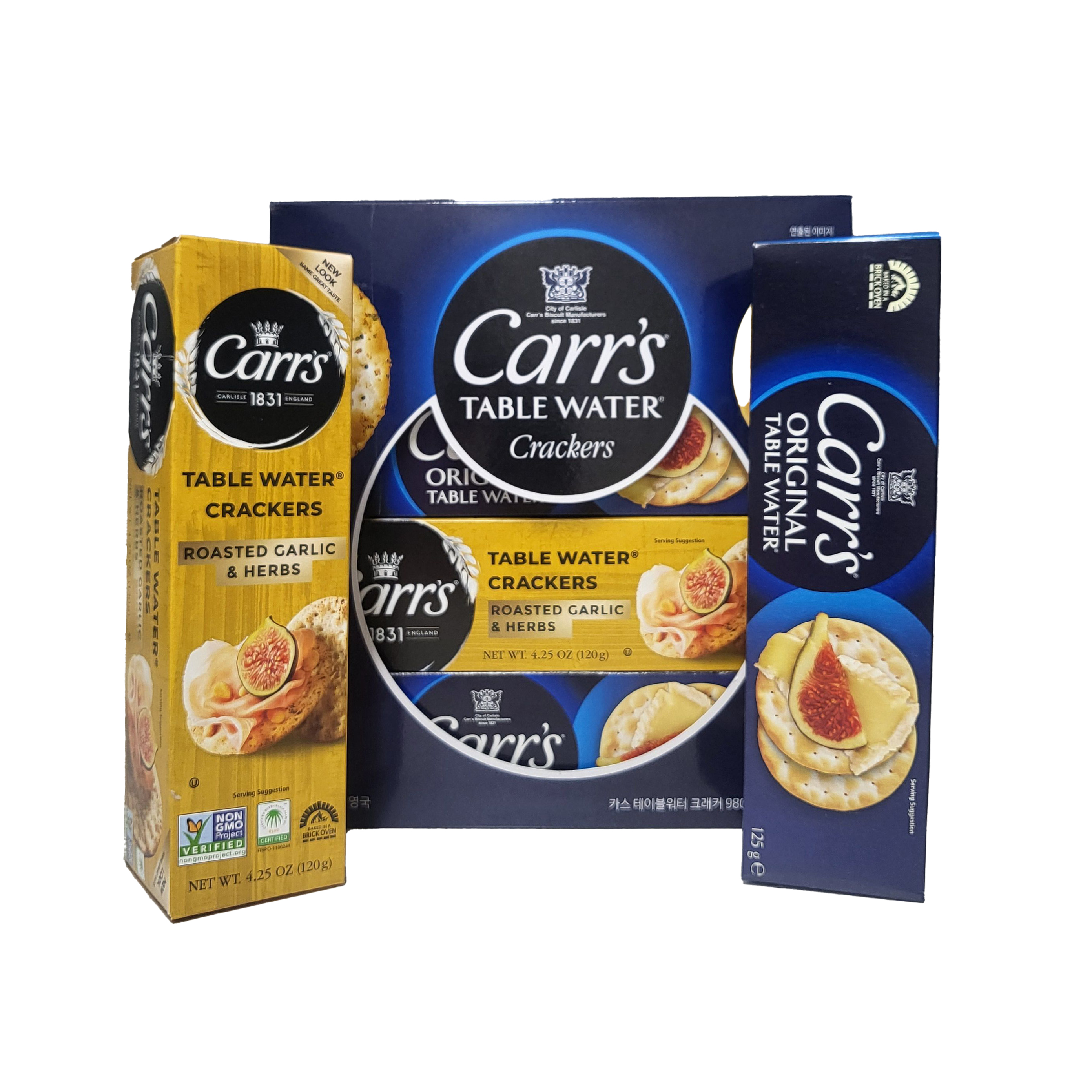 CARR’S 카스 테이블워터 크래커 980g/8팩 오리지날 마늘 허브 크래커 코스트코 - 상세 이미지 2
