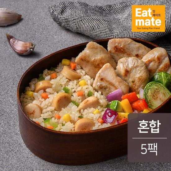 [랭킹닭컴] 잇메이트 닭가슴살 도시락 혼합 230gx5팩 : GSSHOP TV쇼핑