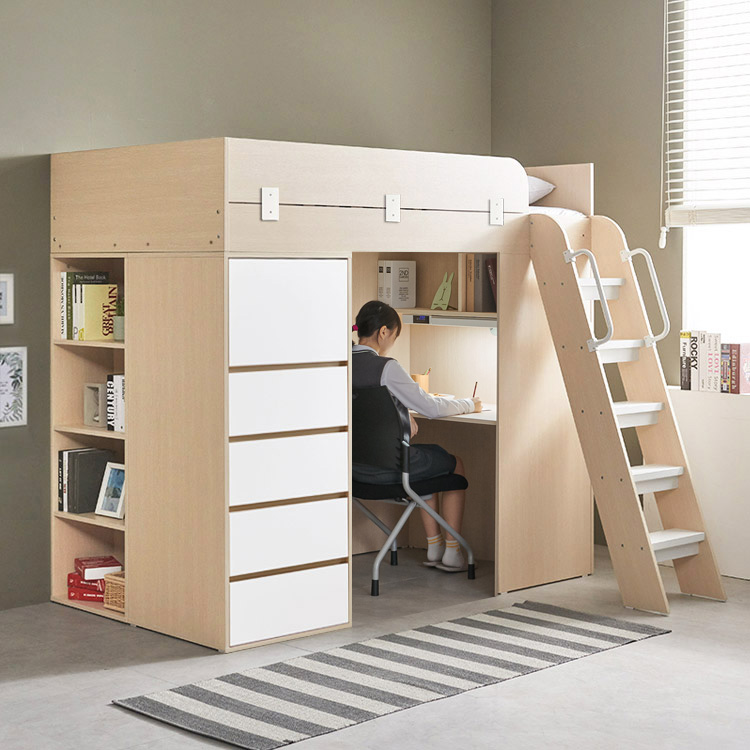 e스마트 하우스 수납서랍 1인실 프리미엄 독서실책상 풀세트