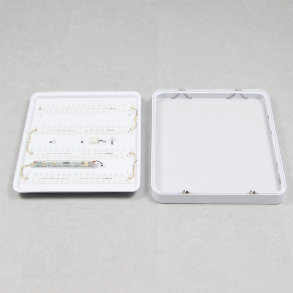 당일발송/KC인증 LED 75W 삼성칩 전등 시스템 리모컨 방등 안방등 화이트 이미지 8
