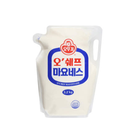 오뚜기 오쉐프 마요네스 스탠딩파우치 3.2KG