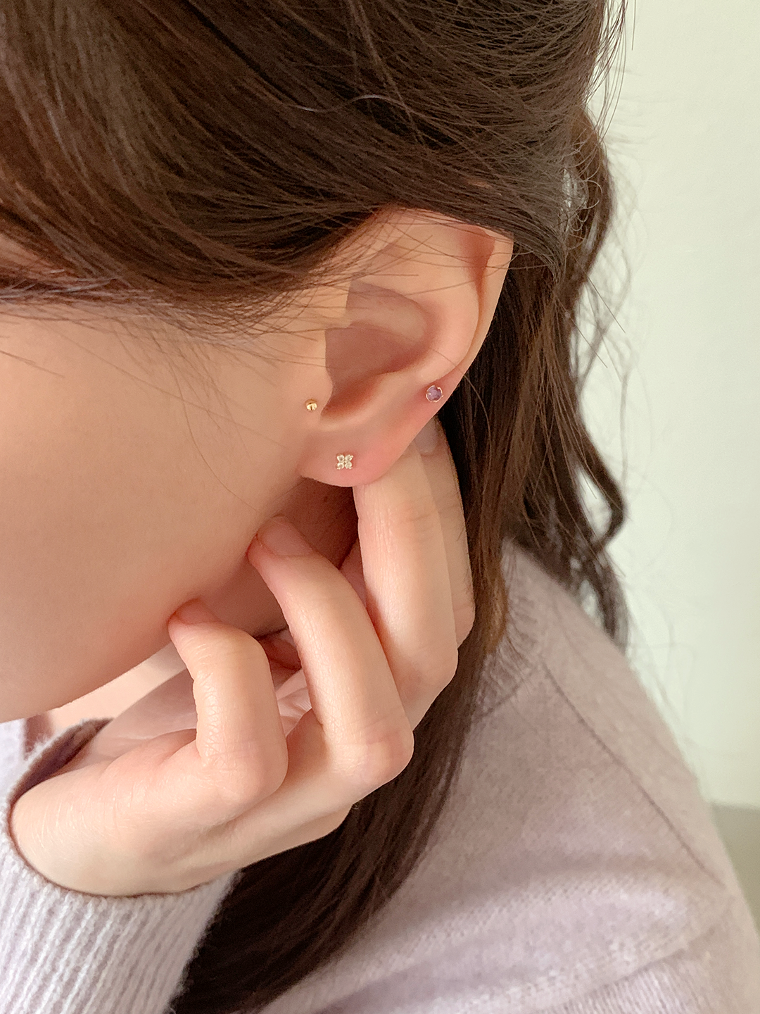 14k 미니 골드 볼 피어싱 2mm 3mm 이미지 4