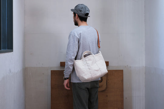 레어잼 콜백 워시드 스트랩 토트백 COAL BAG 브라운 블랙 - 상세 이미지 2