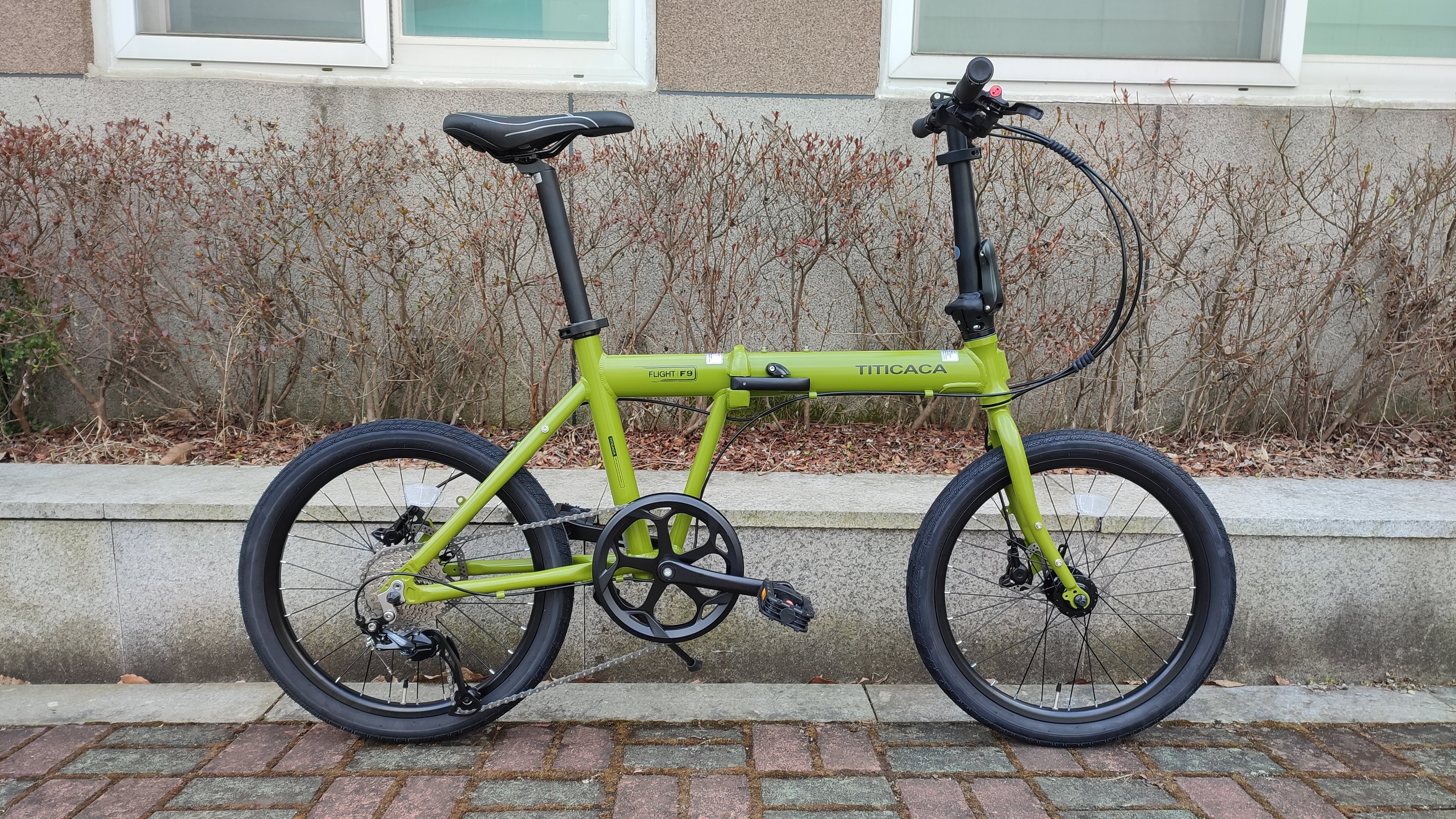 티티카카 플라이트 F9 HD - 시마노 9단,유압디스크,알루미늄 접이식 미니벨로