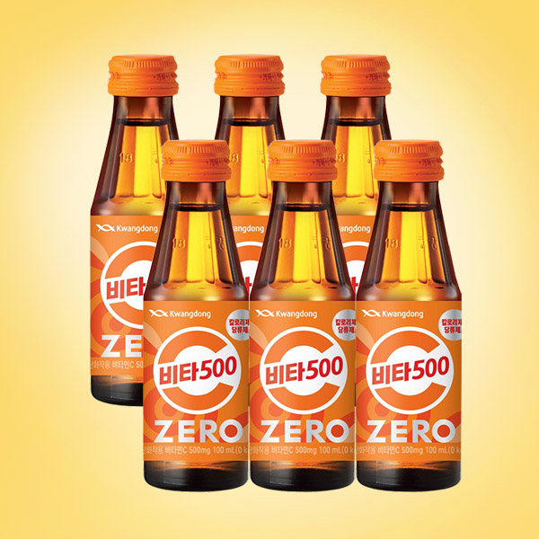 광동 비타500 제로 100ml x 50병 비타오백 - 상품 이미지