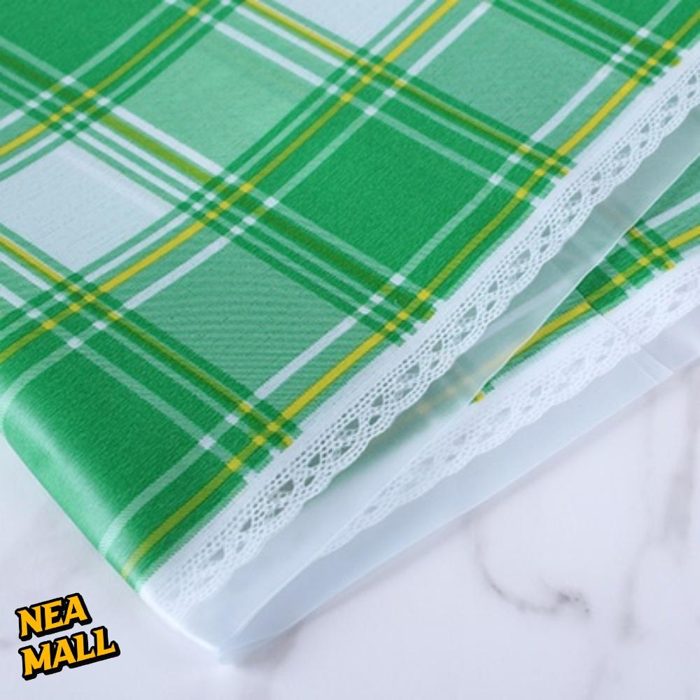 120x150cm 체크 캠핑방수테이블보 등산용식탁보 커버 야외테이블보