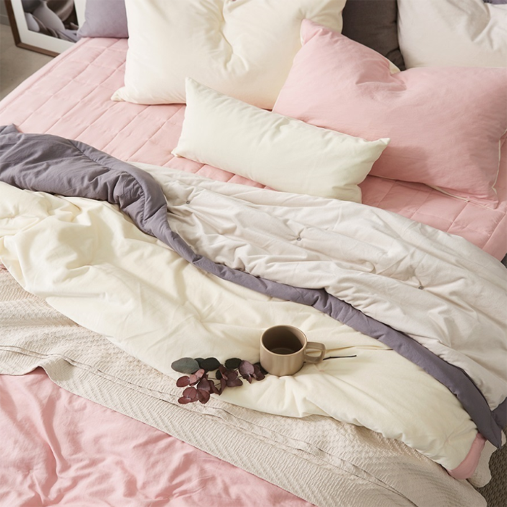 레노마홈 에드 극세사 캠핑 담요 무릎 담요 2가지 색상