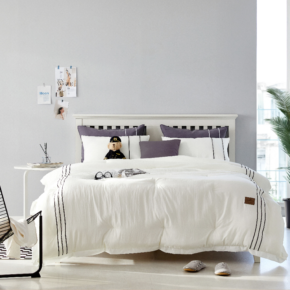 실크 이불 호텔 알러지케어 먼지없는 사계절 따뜻한 겨울 이브자리 차렵 이불 SS