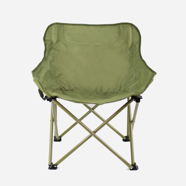 KOOLMAN(쿨맨) 솔리드 로우 캠핑의자 올리브그린