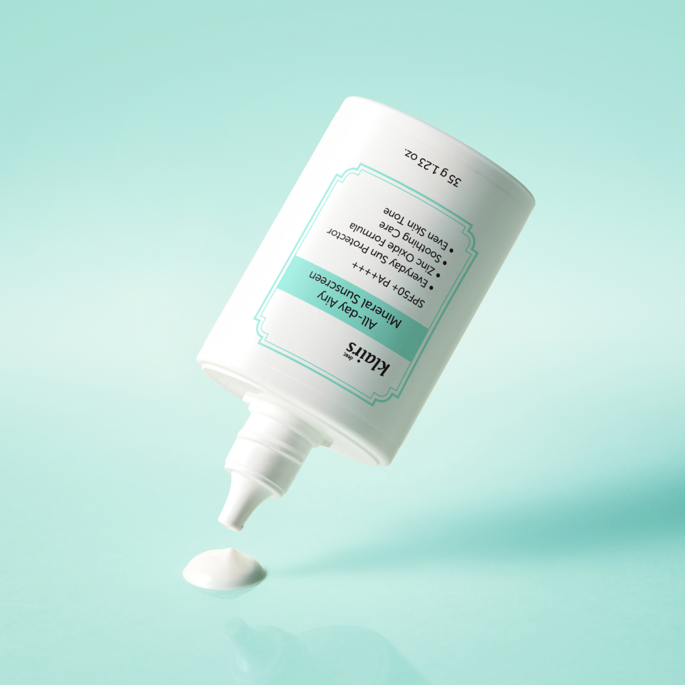 [더블구성] 클레어스 올 데이 에어리 무기자차 톤업 선크림 60g+35g (SPF50+ PA++++) / 파데프리 진정 선크림 - 상세 이미지 4